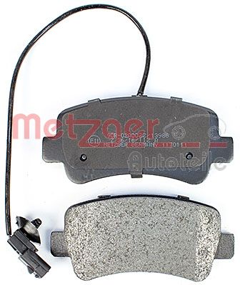 METZGER 1170111 GREENPARTS Bremsbelagsatz, Scheibenbremse